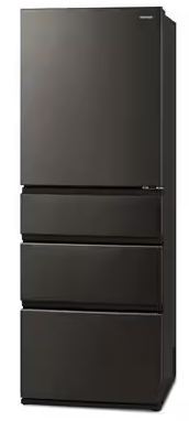 冷凍冷蔵庫 428L ノーブルグレー