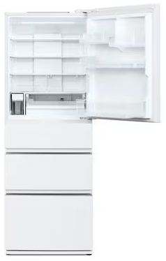 冷凍冷蔵庫 428L シルキーホワイト