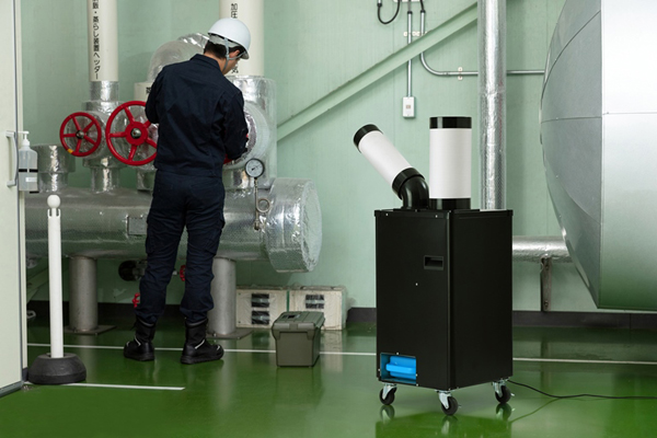 スポットクーラー 2.5kW ブラック