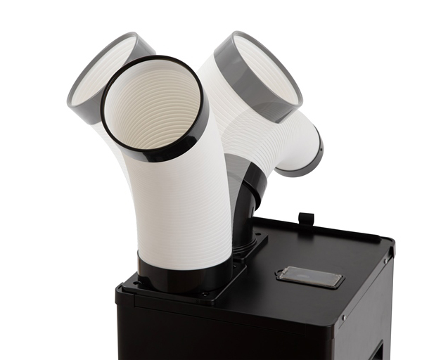 スポットクーラー 2.5kW ブラック