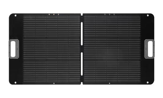 ポータブル電源用ソーラーパネル グレー