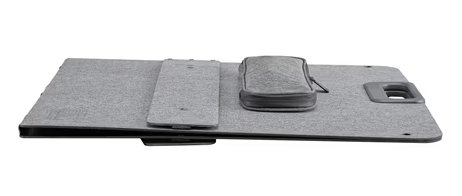 ポータブル電源用ソーラーパネル グレー