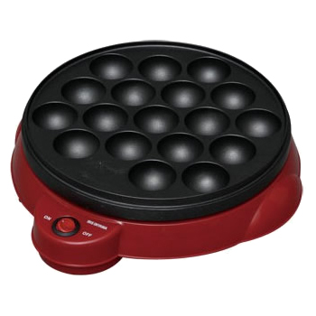 たこ焼きプレート レッド