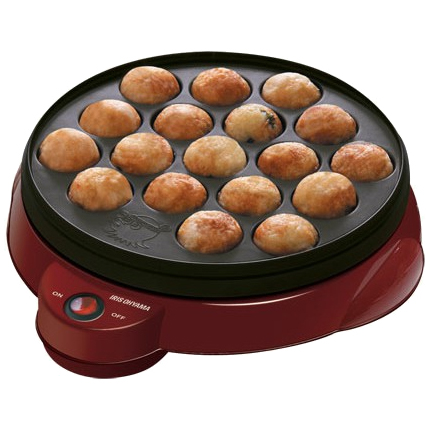 たこ焼きプレート レッド