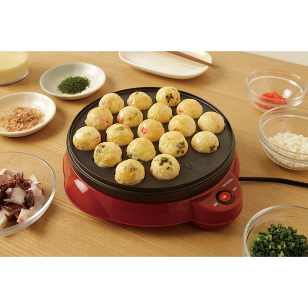 たこ焼きプレート レッド