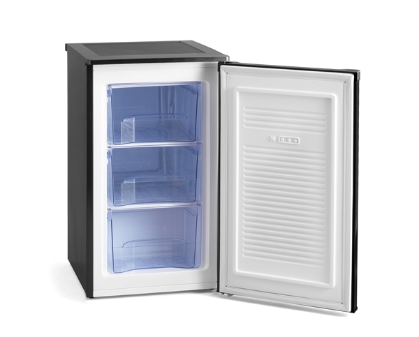 前開き冷凍庫 60L ブラック
