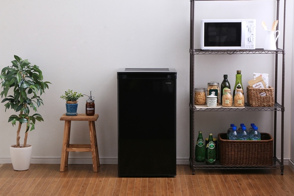 前開き冷凍庫 60L ブラック