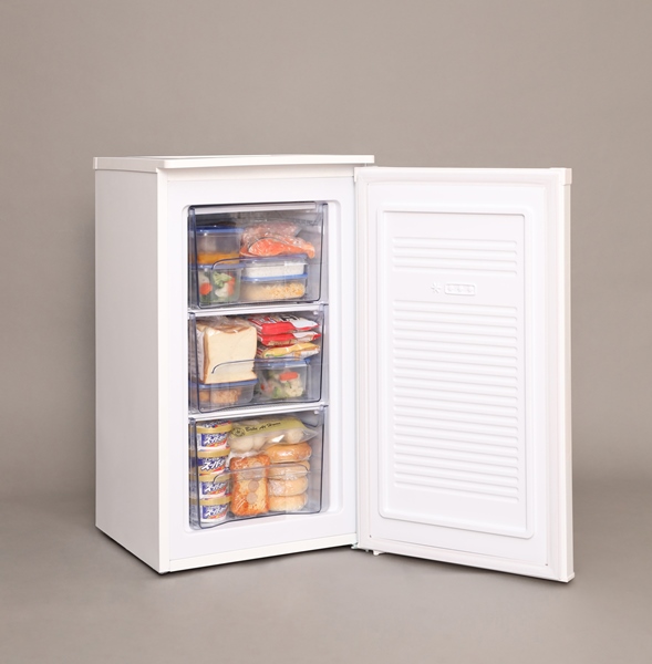 前開き冷凍庫 60L ホワイト