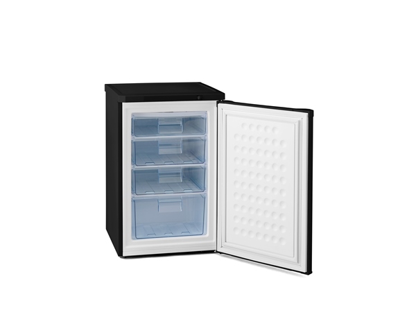 前開き冷凍庫 85L ブラック