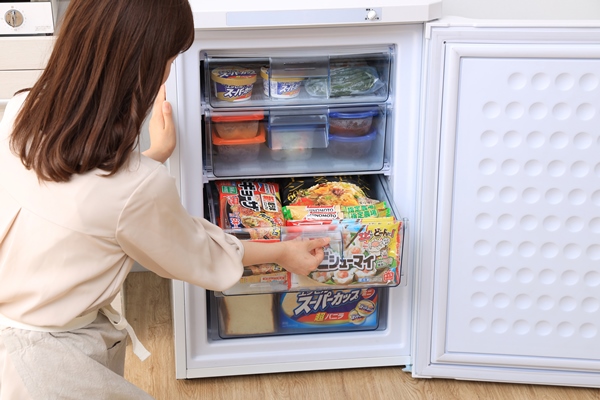 前開き冷凍庫 85L ホワイト