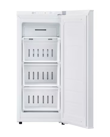 スリム冷凍庫 64L