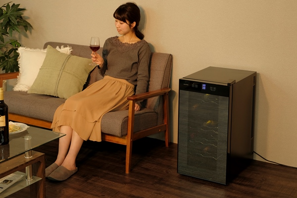 ワインセラー 50L ブラック