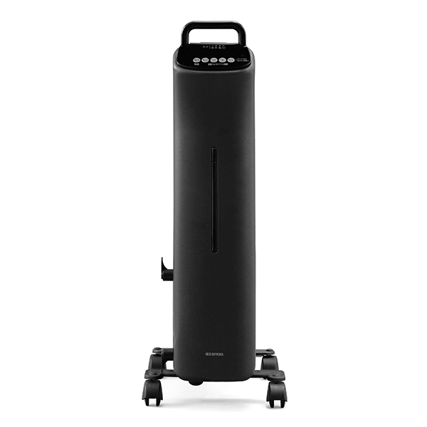 ウェーブ型オイルヒーター マイコン式 24h入切タイマー付 ブラック