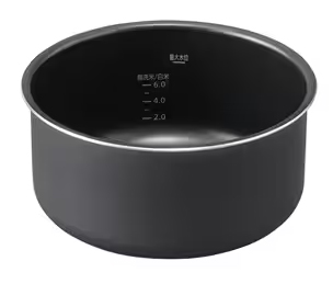 電気圧力鍋4.0L用内なべ ブラック