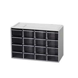 小物キャビネット(ライトグレー)