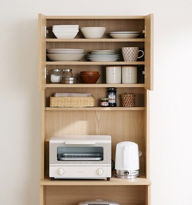 キッチンキャビネット ナチュラル