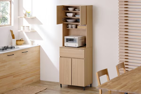 キッチンキャビネット ナチュラル