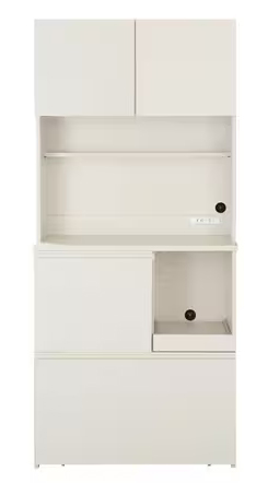 キッチンキャビネット オフホワイト