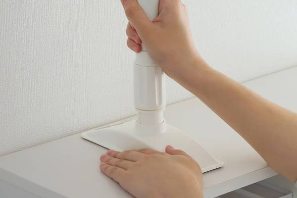 家具転倒防止伸縮棒 Mサイズ ホワイト