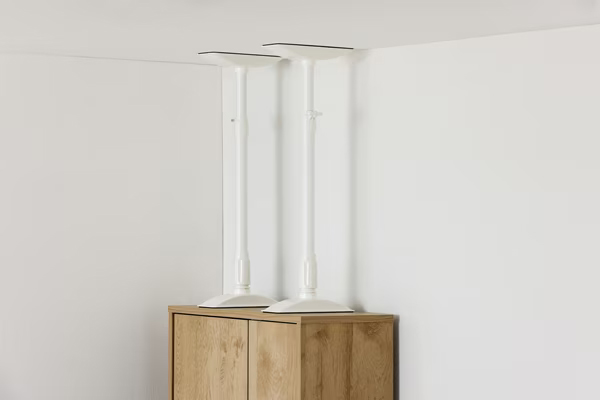 家具転倒防止伸縮棒 MLサイズ ホワイト