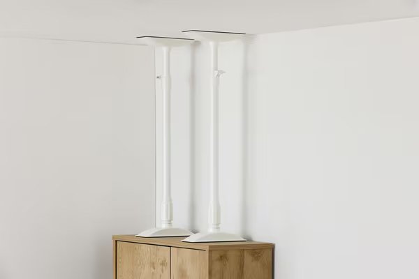 家具転倒防止伸縮棒 Lサイズ ホワイト