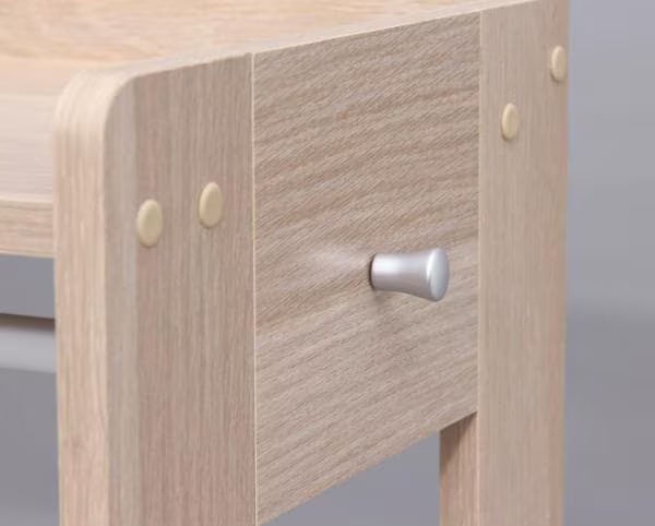 木製ワードローブ ナチュラル