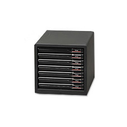 レターケース(スリムタイプ)(ダークグレー)