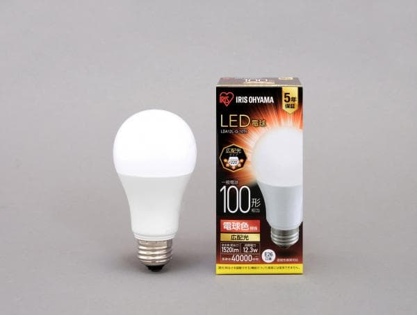 LED電球 E26 広配光 100形相当 電球色