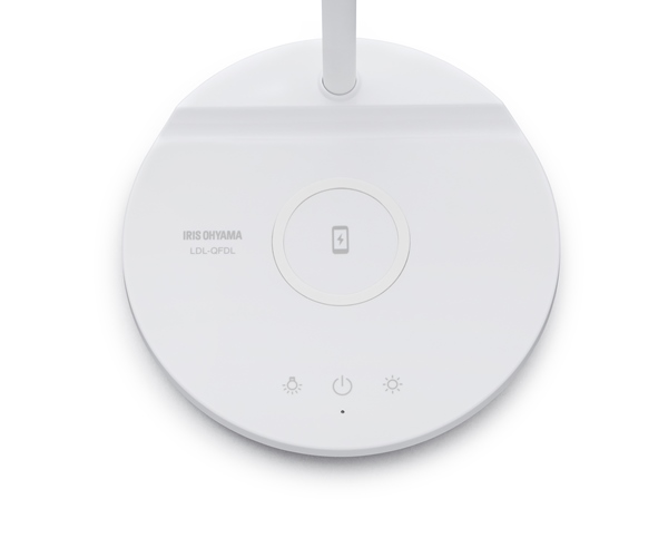 LEDデスクライト Qi充電シリーズ 平置きタイプ 調光・調色 ホワイト