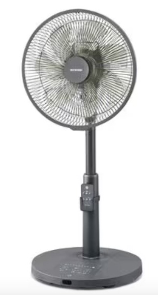 リモコン式リビング扇 グレー