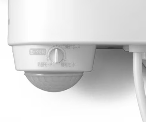 AC式LED防犯センサーライト パールホワイト