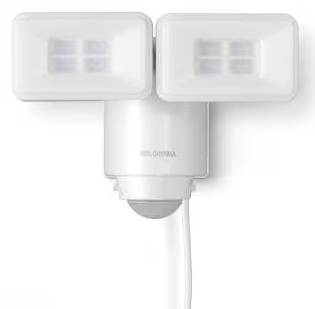 AC式LED防犯センサーライト パールホワイト