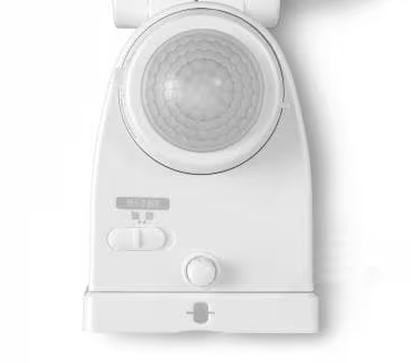 乾電池式LED防犯センサーライト パールホワイト