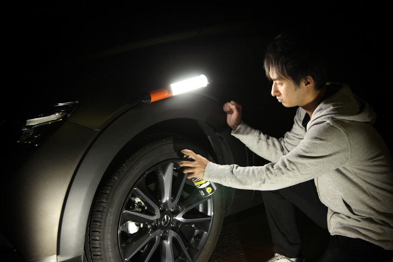 LEDスティックライト 充電式 500lm 充電器付き