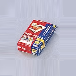 ラミネートフィルム 150ミクロン(名刺サイズ)/1箱100枚入
