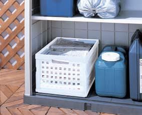 おりたたみコンテナ (ナチュラル)