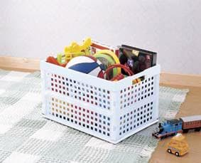 おりたたみコンテナ (ナチュラル)