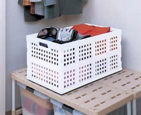 おりたたみコンテナ (ナチュラル)