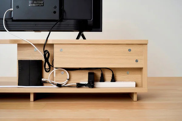 オープンテレビ台 スタンダードタイプ 幅約120cm ナチュラル