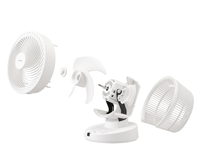 大型サーキュレーターDC 23cm ホワイト