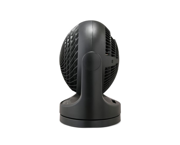 サーキュレーター 14畳 リモコン首振り マカロン型 ブラック