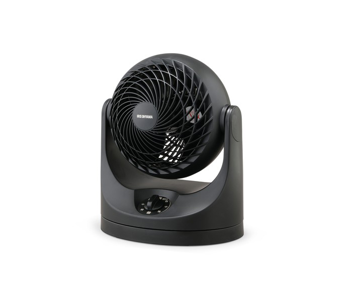 サーキュレーター 8畳 首振り マカロン型 ブラック