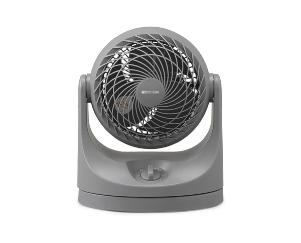 サーキュレーター 8畳 首振り マカロン型 グレー