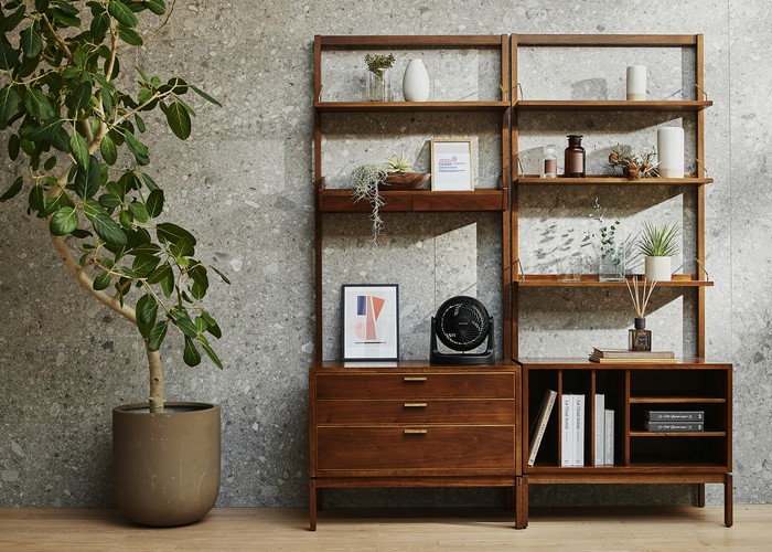 サーキュレーター 8畳固定 マカロン型 ブラック