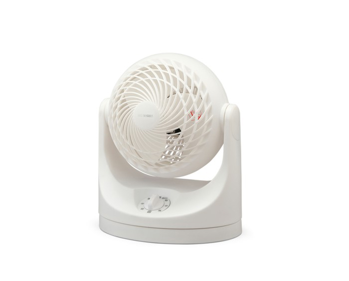 サーキュレーター 8畳 首振り マカロン型 ホワイト