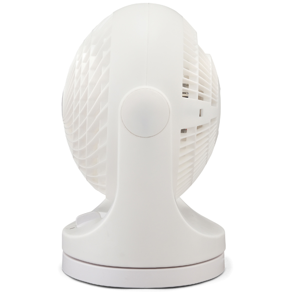 サーキュレーター 14畳 首振り マカロン型 ホワイト