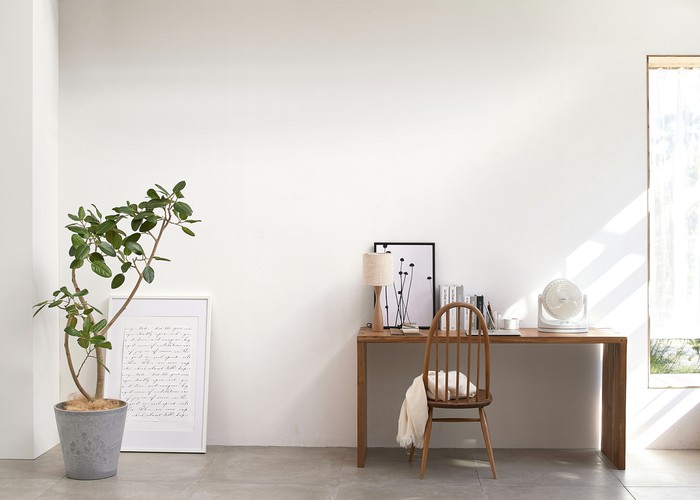 サーキュレーター 14畳 首振り マカロン型 ホワイト