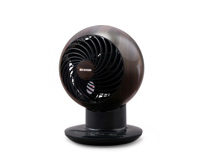 サーキュレータアイ 18畳 上下左右首振り 木目調 ダークブラウン