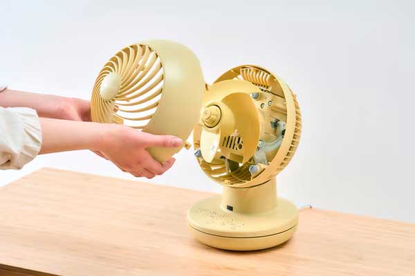 サーキュレーターアイ DC silent イエロー