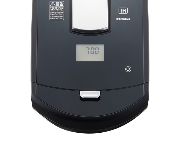 瞬熱真空釜 IHジャー炊飯器5.5合 ブラック